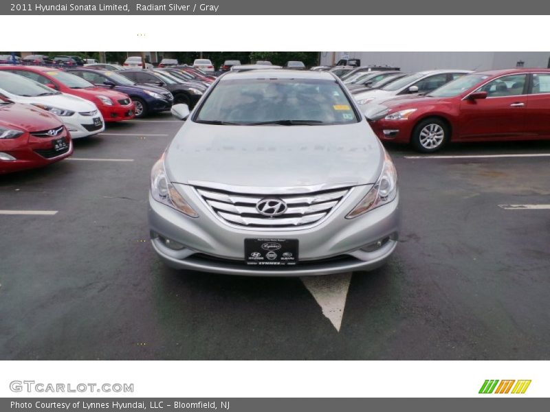 Radiant Silver / Gray 2011 Hyundai Sonata Limited