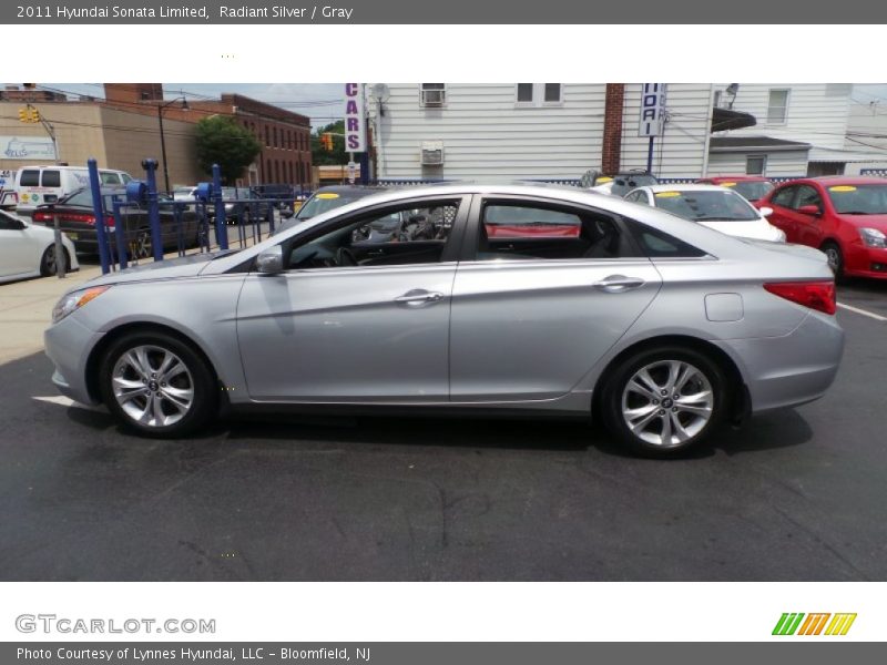 Radiant Silver / Gray 2011 Hyundai Sonata Limited
