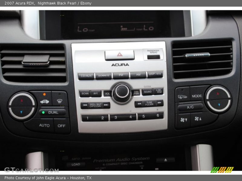 Nighthawk Black Pearl / Ebony 2007 Acura RDX