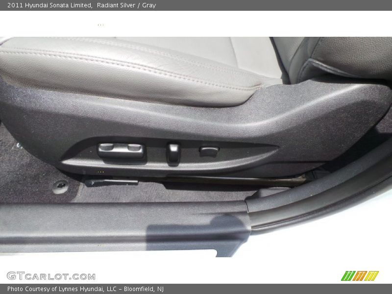 Radiant Silver / Gray 2011 Hyundai Sonata Limited