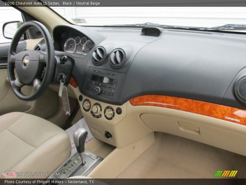  2008 Aveo LS Sedan Neutral Beige Interior