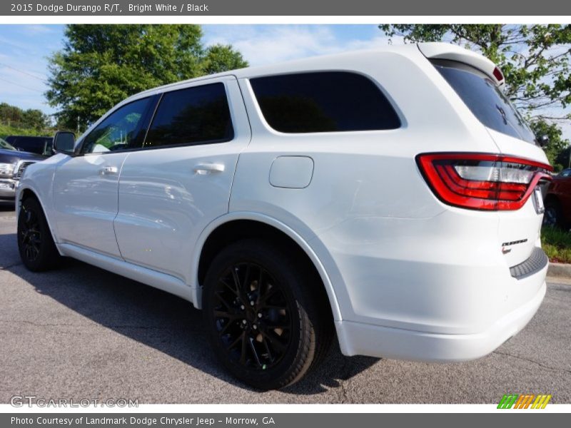 Bright White / Black 2015 Dodge Durango R/T