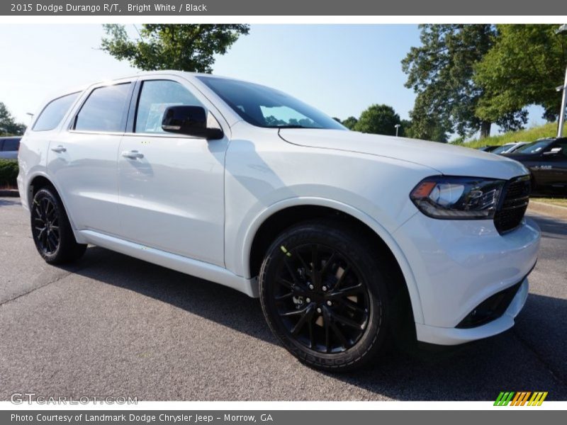 Bright White / Black 2015 Dodge Durango R/T