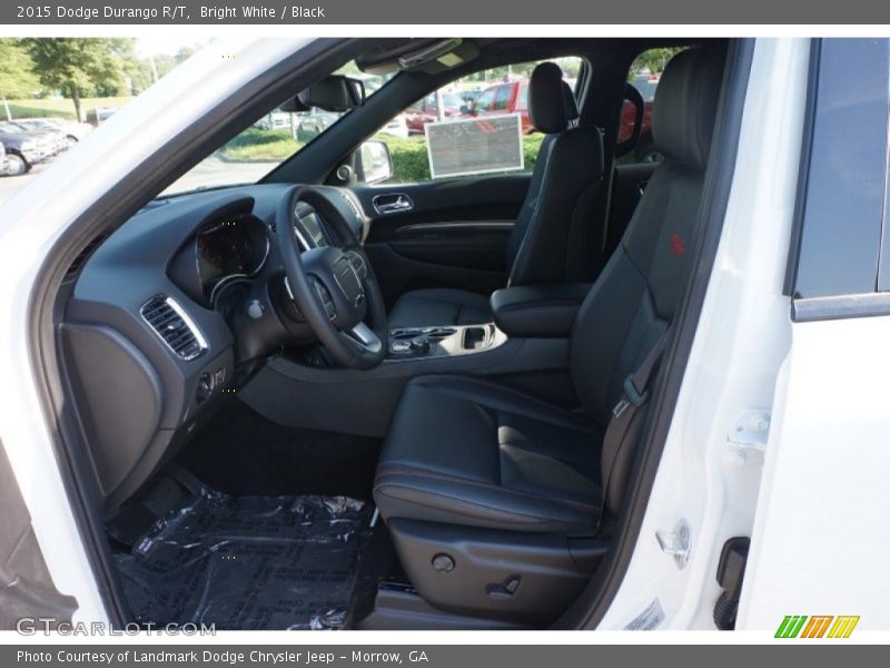 Bright White / Black 2015 Dodge Durango R/T