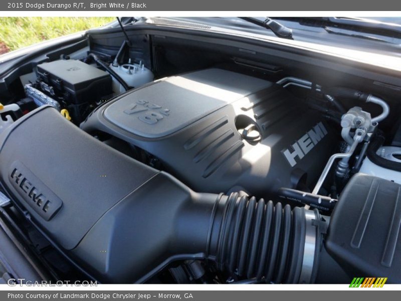 Bright White / Black 2015 Dodge Durango R/T