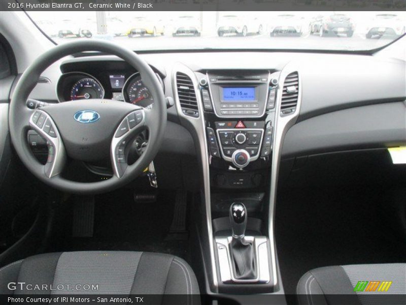 Ceramic White / Black 2016 Hyundai Elantra GT