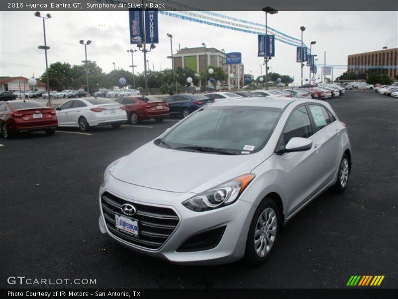 Symphony Air Silver / Black 2016 Hyundai Elantra GT