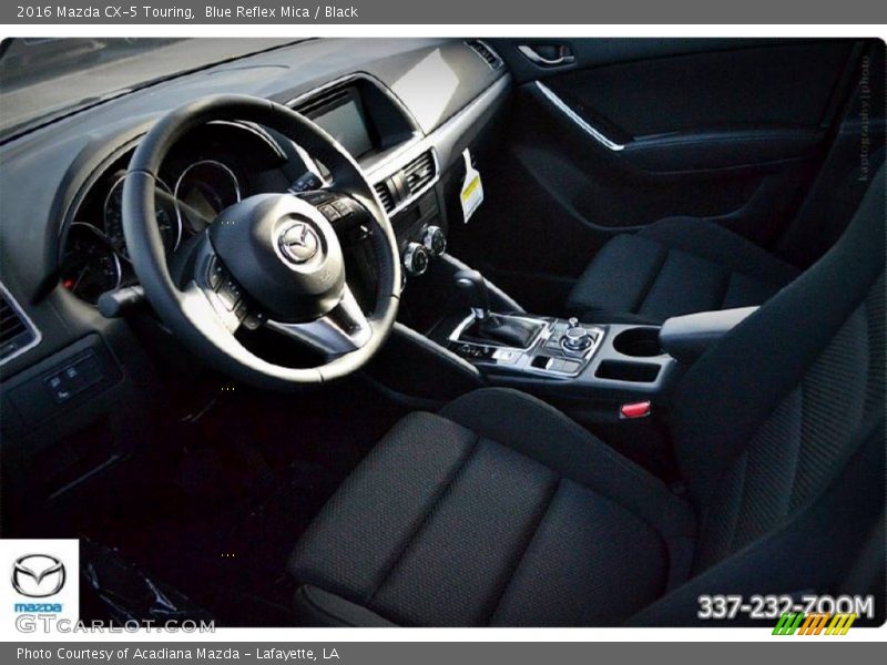 Blue Reflex Mica / Black 2016 Mazda CX-5 Touring
