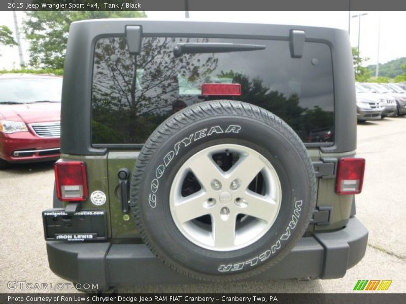 Tank / Black 2015 Jeep Wrangler Sport 4x4