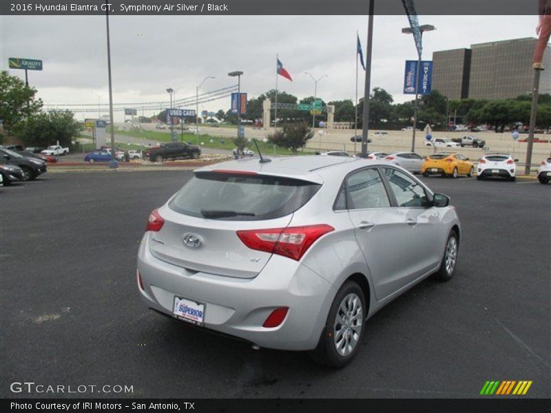 Symphony Air Silver / Black 2016 Hyundai Elantra GT