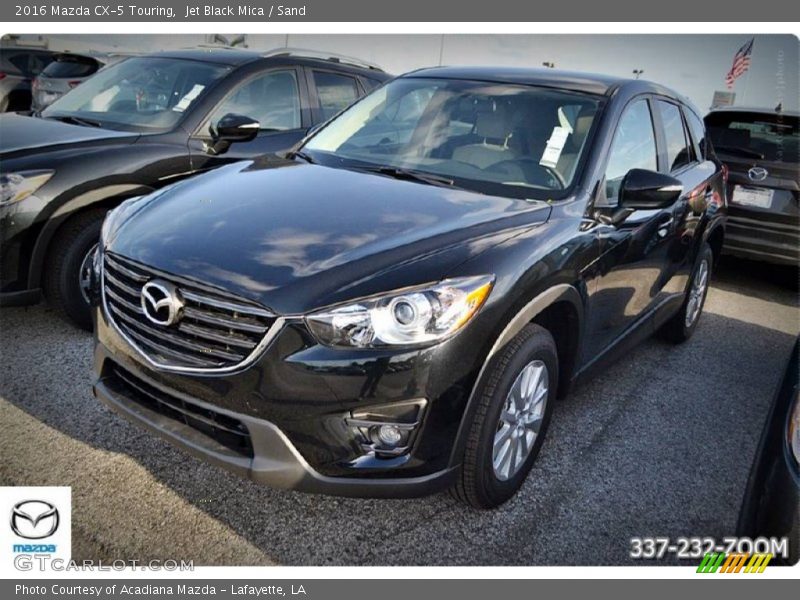 Jet Black Mica / Sand 2016 Mazda CX-5 Touring