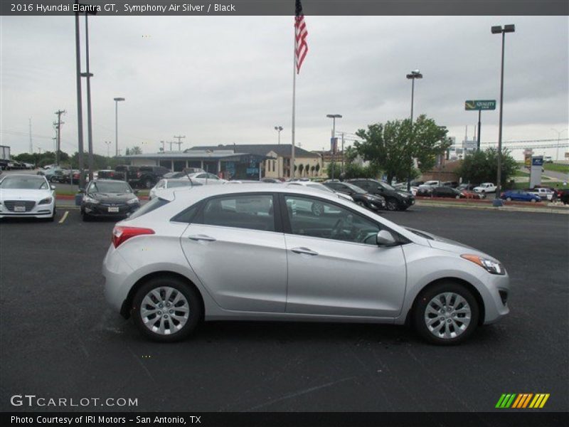 Symphony Air Silver / Black 2016 Hyundai Elantra GT