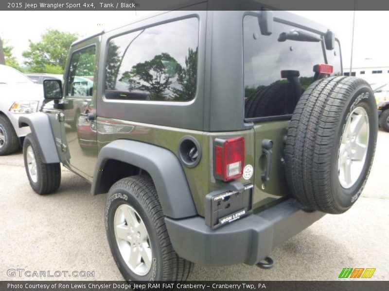 Tank / Black 2015 Jeep Wrangler Sport 4x4