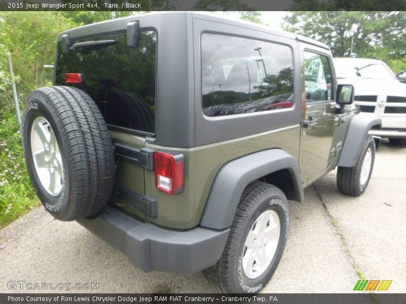 Tank / Black 2015 Jeep Wrangler Sport 4x4