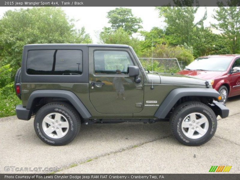 Tank / Black 2015 Jeep Wrangler Sport 4x4