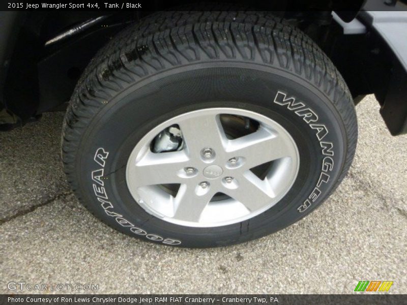 Tank / Black 2015 Jeep Wrangler Sport 4x4