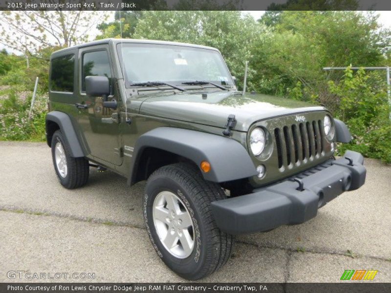 Tank / Black 2015 Jeep Wrangler Sport 4x4