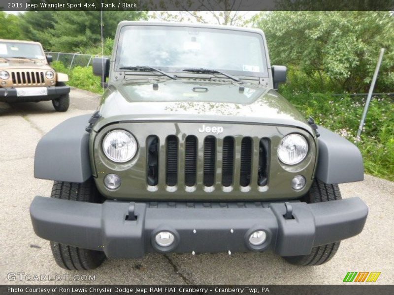 Tank / Black 2015 Jeep Wrangler Sport 4x4