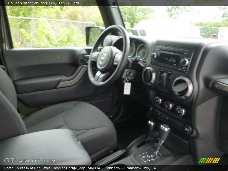 Tank / Black 2015 Jeep Wrangler Sport 4x4