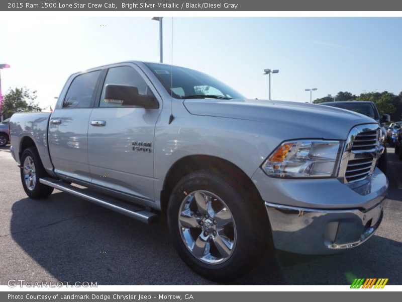 Front 3/4 View of 2015 1500 Lone Star Crew Cab