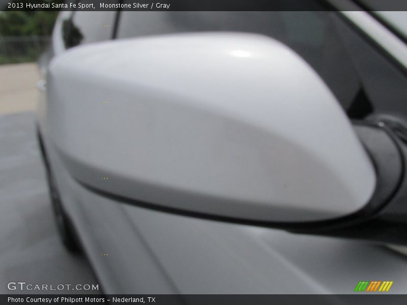Moonstone Silver / Gray 2013 Hyundai Santa Fe Sport
