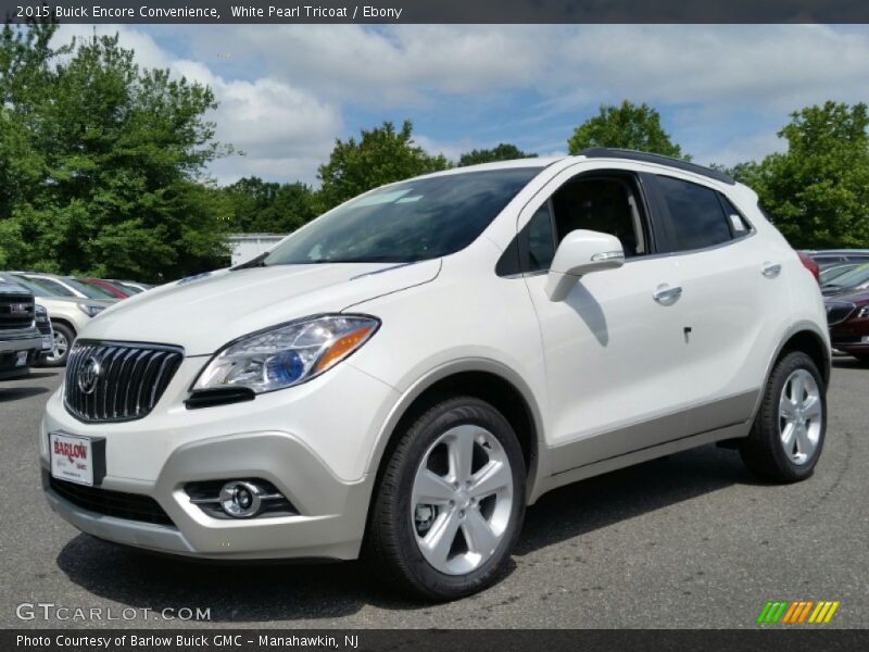 White Pearl Tricoat / Ebony 2015 Buick Encore Convenience