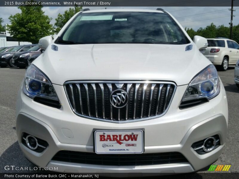 White Pearl Tricoat / Ebony 2015 Buick Encore Convenience