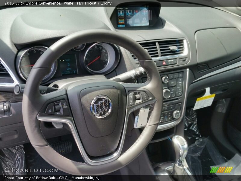 White Pearl Tricoat / Ebony 2015 Buick Encore Convenience