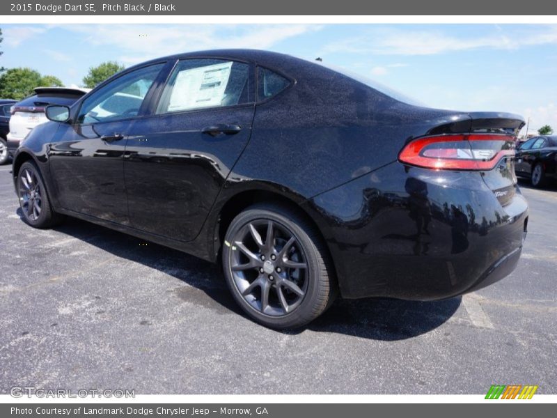Pitch Black / Black 2015 Dodge Dart SE