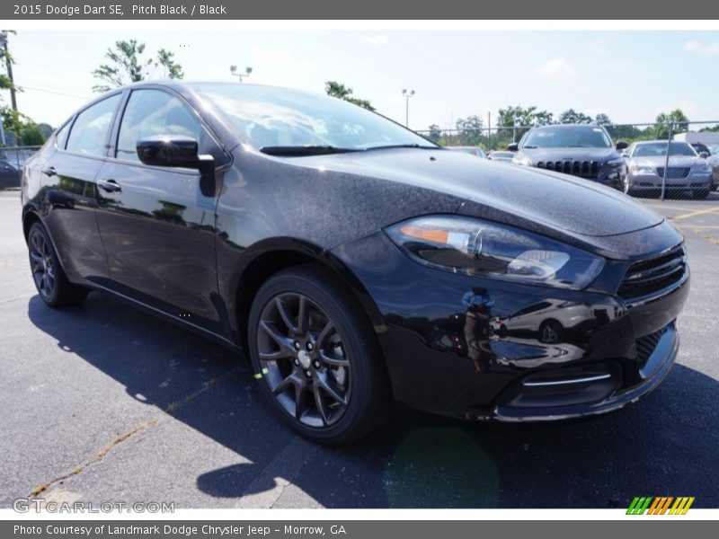 Pitch Black / Black 2015 Dodge Dart SE