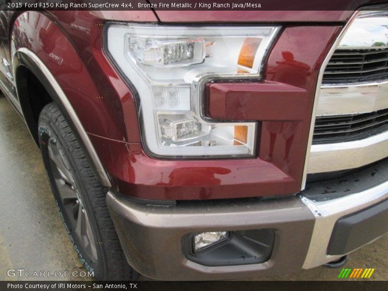 Bronze Fire Metallic / King Ranch Java/Mesa 2015 Ford F150 King Ranch SuperCrew 4x4