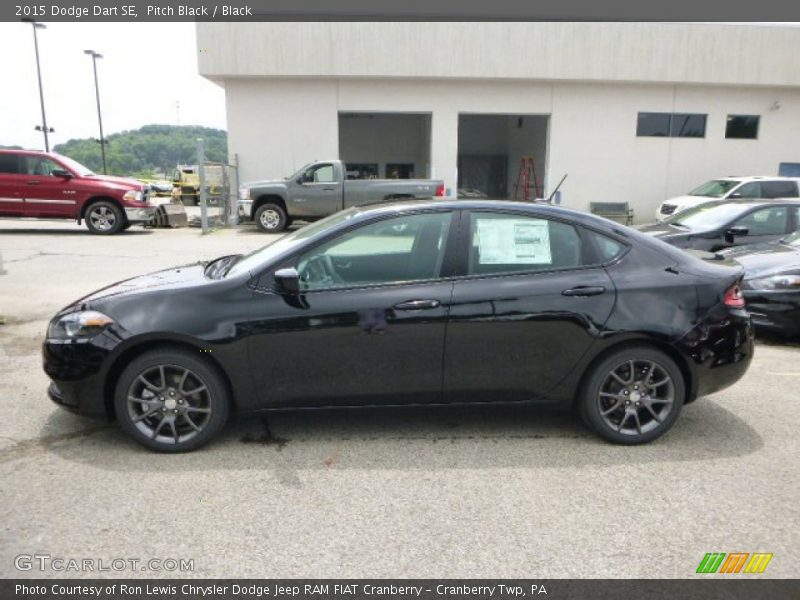 Pitch Black / Black 2015 Dodge Dart SE