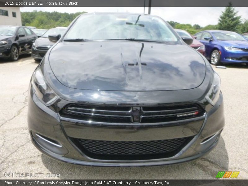 Pitch Black / Black 2015 Dodge Dart SE