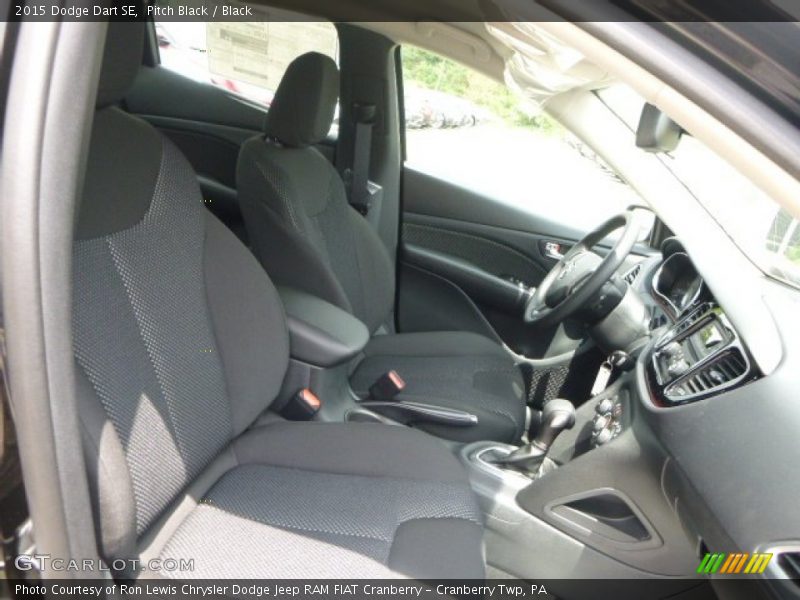 Pitch Black / Black 2015 Dodge Dart SE