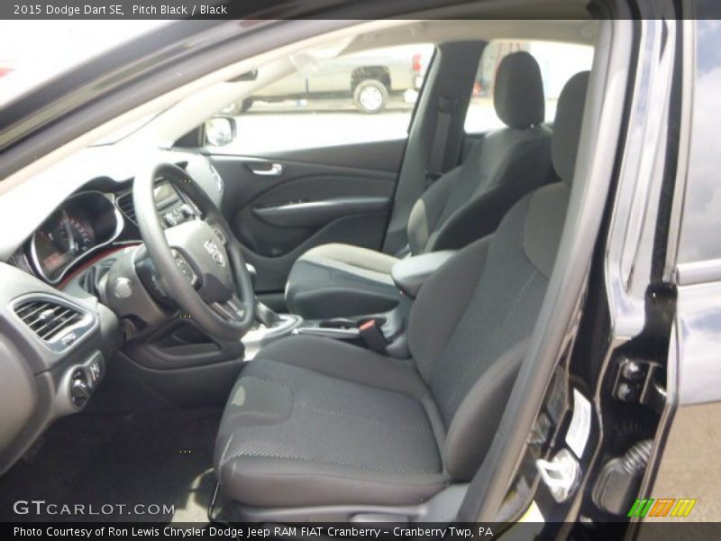 Pitch Black / Black 2015 Dodge Dart SE