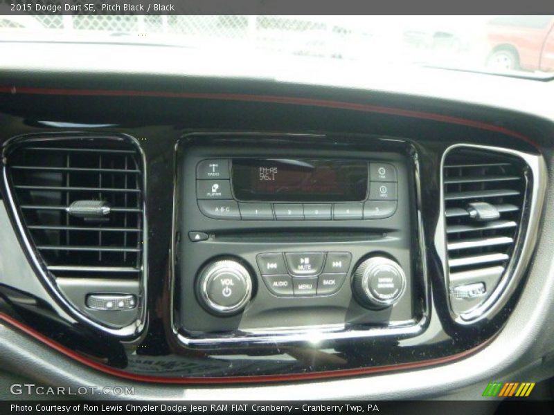 Pitch Black / Black 2015 Dodge Dart SE