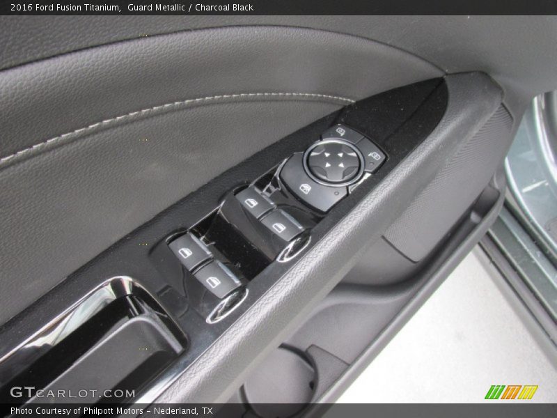 Controls of 2016 Fusion Titanium