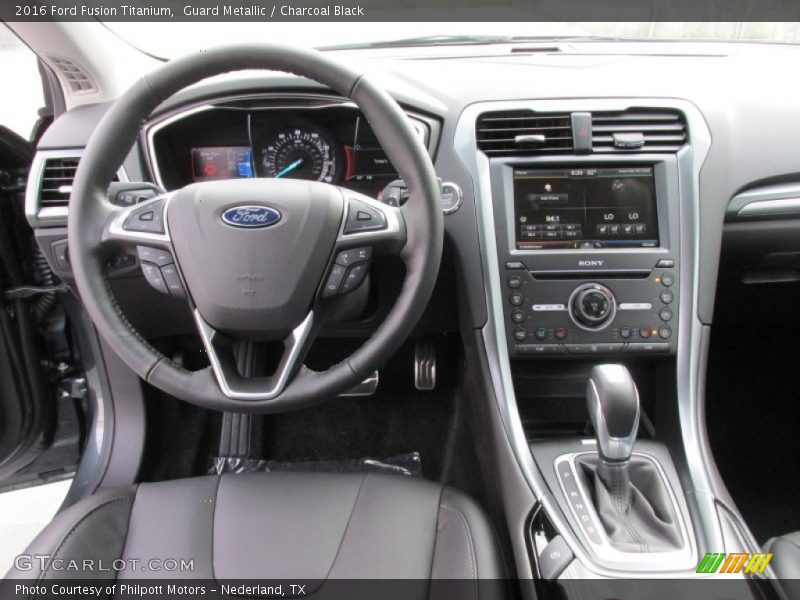 Dashboard of 2016 Fusion Titanium