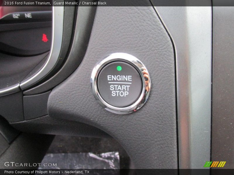 Controls of 2016 Fusion Titanium