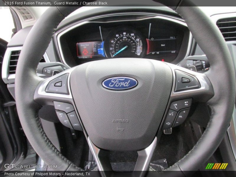  2016 Fusion Titanium Steering Wheel