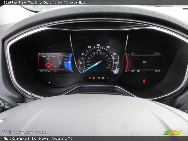  2016 Fusion Titanium Titanium Gauges