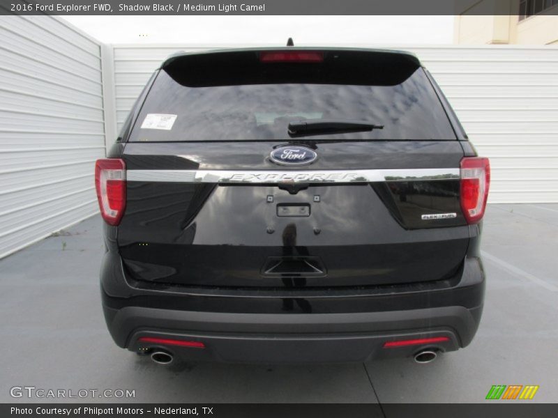 Shadow Black / Medium Light Camel 2016 Ford Explorer FWD