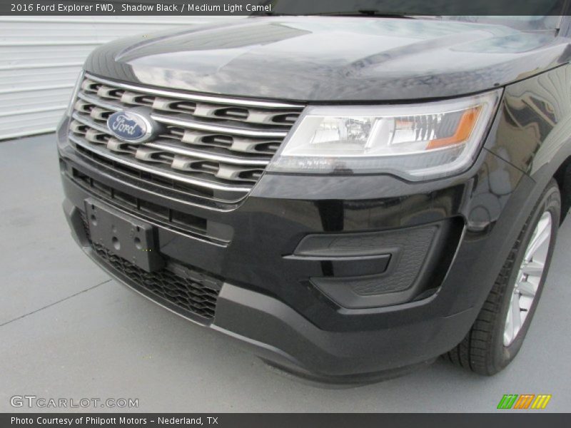 Shadow Black / Medium Light Camel 2016 Ford Explorer FWD