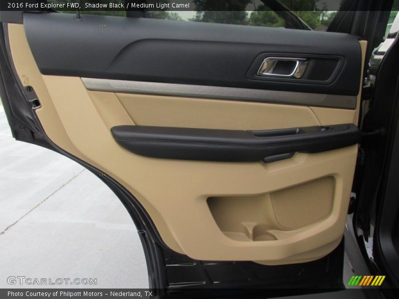 Shadow Black / Medium Light Camel 2016 Ford Explorer FWD
