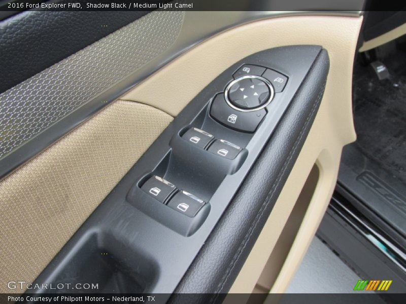 Shadow Black / Medium Light Camel 2016 Ford Explorer FWD