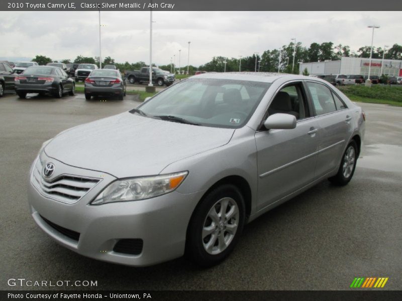 Classic Silver Metallic / Ash Gray 2010 Toyota Camry LE