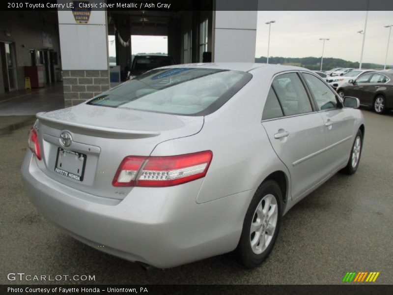 Classic Silver Metallic / Ash Gray 2010 Toyota Camry LE