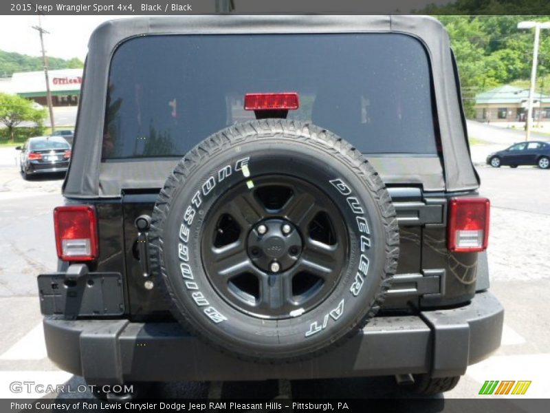 Black / Black 2015 Jeep Wrangler Sport 4x4