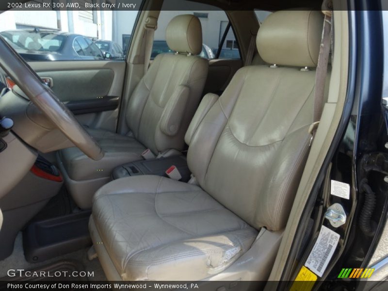 Black Onyx / Ivory 2002 Lexus RX 300 AWD