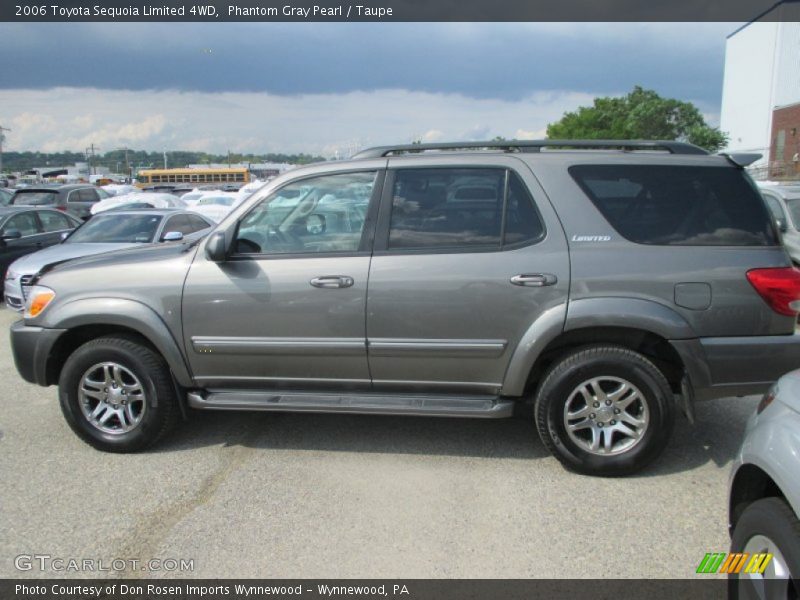 Phantom Gray Pearl / Taupe 2006 Toyota Sequoia Limited 4WD